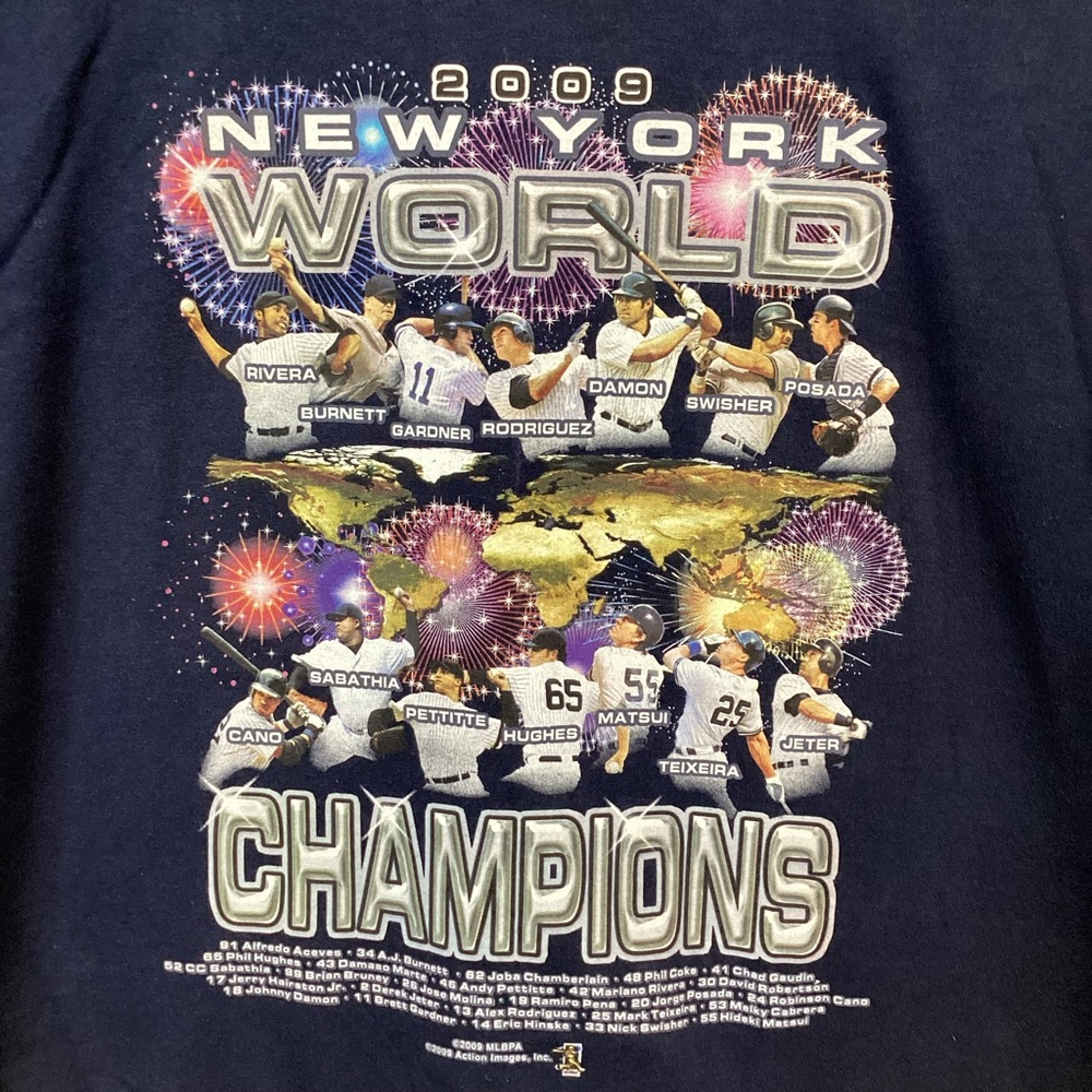 NY Yankees 2009 Championship Tee
